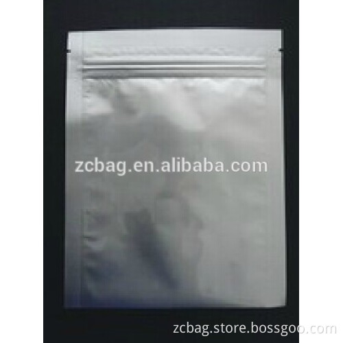 pure Aluminium foil PET/AL/PE moistureproof Coffee bean zipper lock Packaging bags